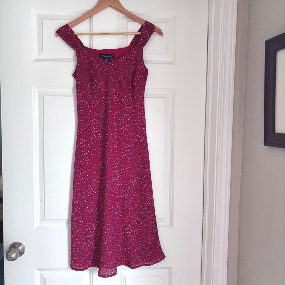 Y2K Coquette Jonathan Martin Sleeveless Fit & Flare Romantic Dress Juniors Sz 5